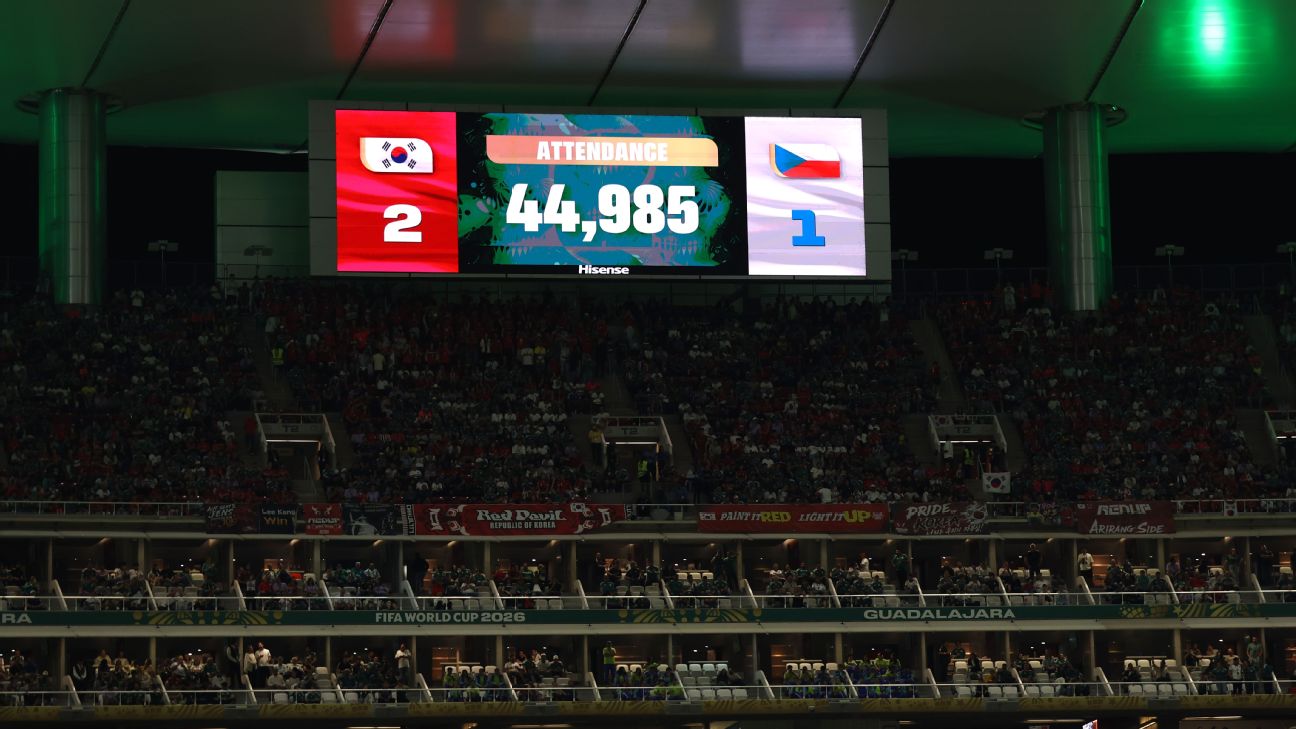 世界杯南韩战捷克「空座」争议，FIFA用数据反驳这招能不能信
